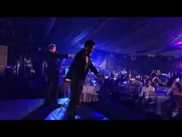 Video: Comedian Xtreme Auctioned at POLO Club Lagos